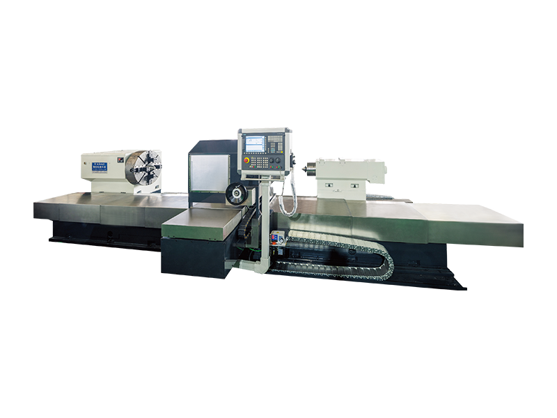 Máy tiện tích hợp cuộn và ném CNC chính xác hạng nặng